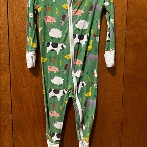 LIMITED EDITION Little Sleepies Green Farm Fam Zippy